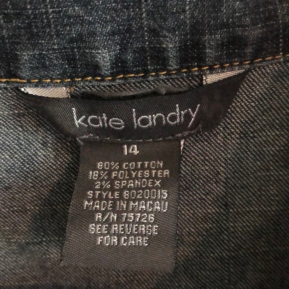 Embroidered denim jacket by Kate Landry - Picture 4 of 4